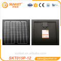 Células solares 4bb para 12v 5w 10w 15w pequeño panel solar polivinílico de la energía solar barata